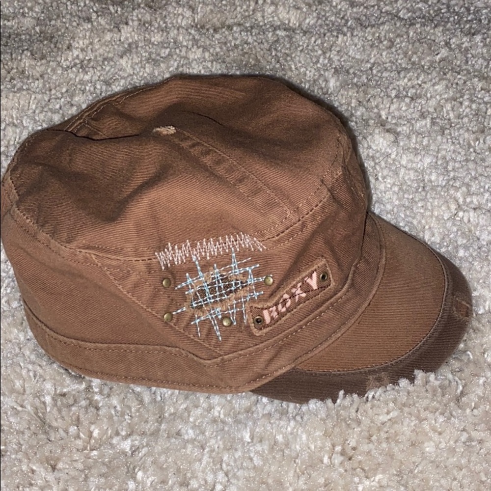 🌻 Roxy Twill Army Cadet Hat